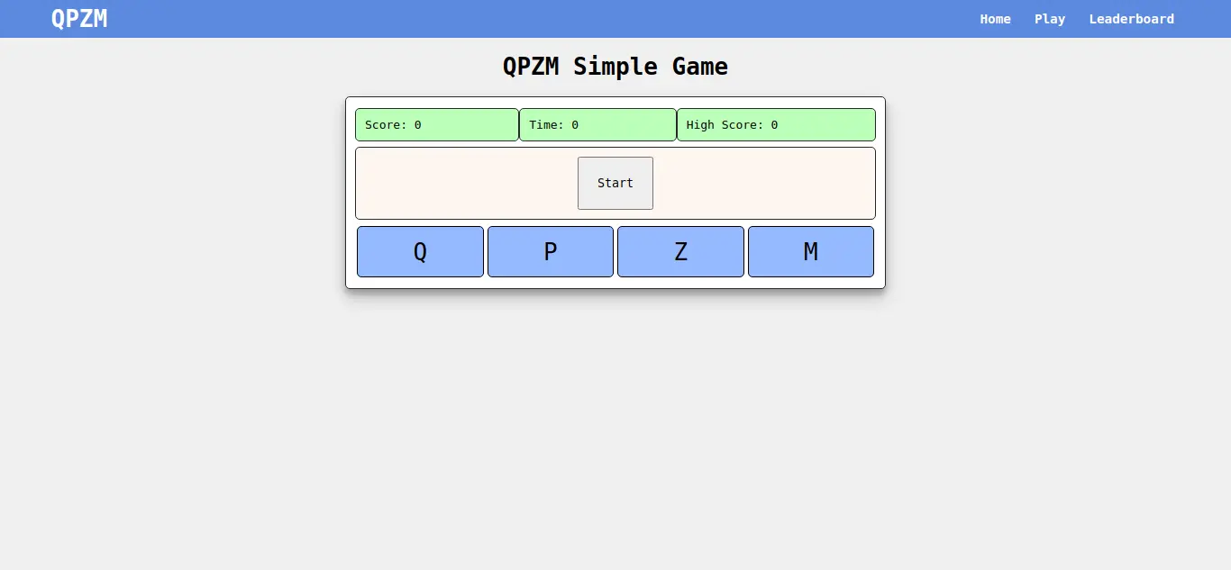 QPZM Simple JS Game Thumbnail